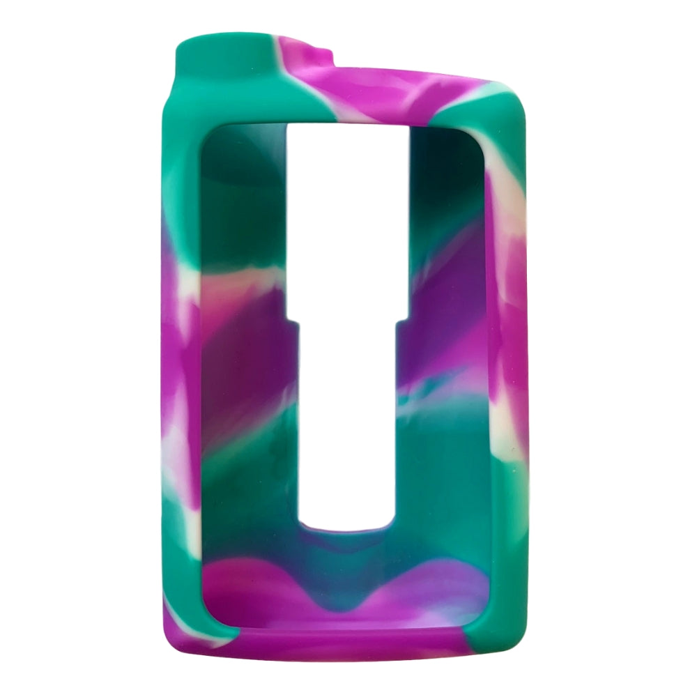 Purple, green and white Tie Dye Medtronic Insulin Pump Gel Skin.