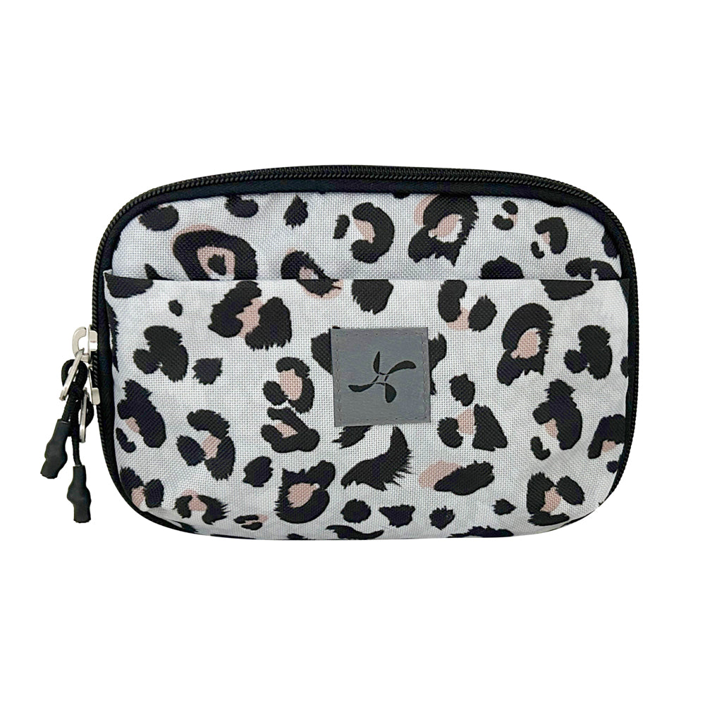 Sugar Medical Diabetes Insulated Convertible in light grey leopard print.