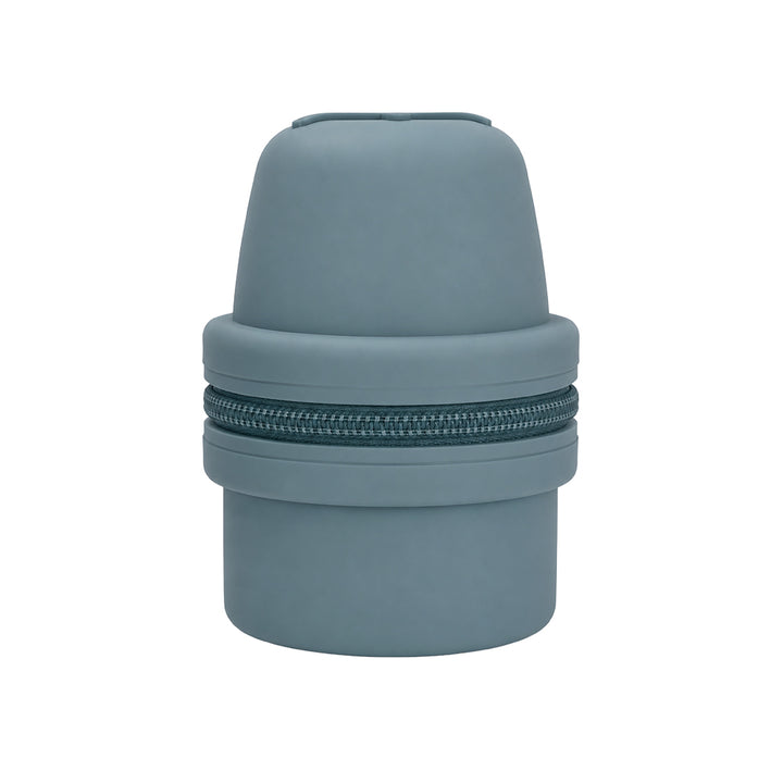 Steel Blue Libre 3 Travel Protective case with a zipper on a white background.
