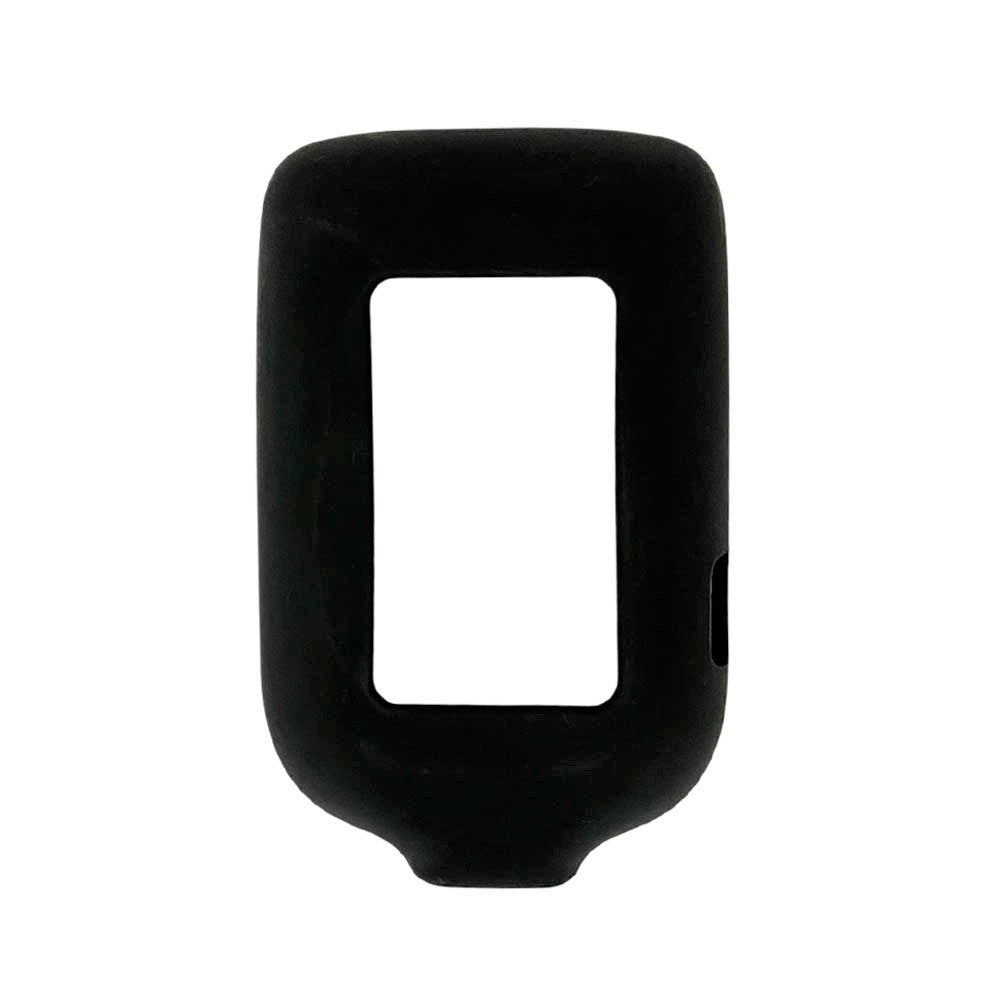 Back of Black silicone cover for Libre reader device.