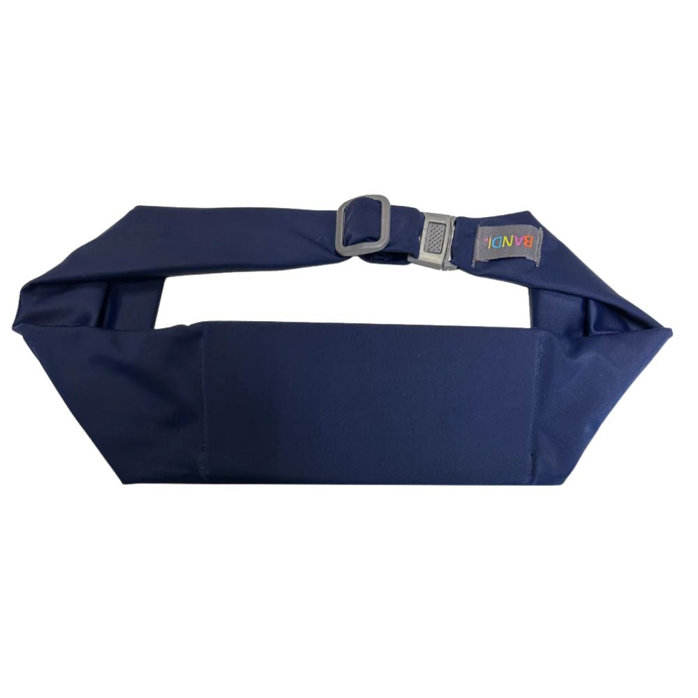 Navy Bandi Wear Pocket Belt, designed for comfort and convenience, featuring a sleek and functional design for carrying essentials on the go