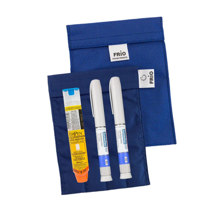 Frio Large 4 Insulin Pen Cooling Pouch Blue