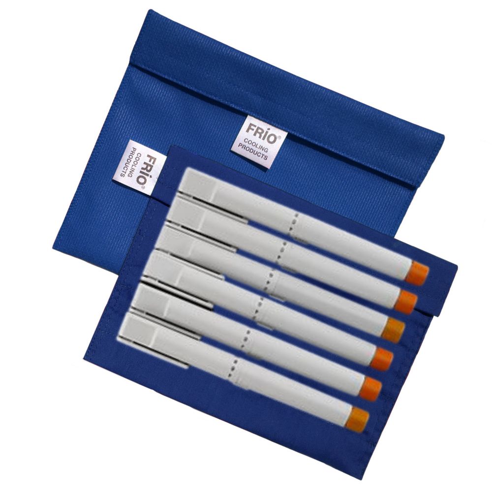 Frio XL 8 Insulin Pen Cooling Pouch Blue