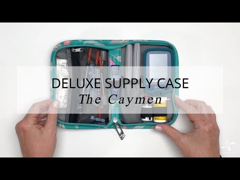Sugar Medical Diabetes Deluxe Supply Case insulin and testing supply set up video. 
