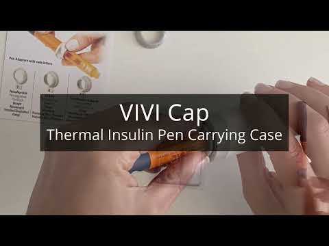 VIVI Cap: Insulin Cooler Pen Carrying Case