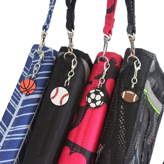 Sports Charm for Diabetic Supply Bag